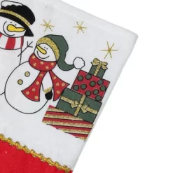 Northlight 19" Red Jolly Snowmen Scene Christmas Stocking -Christmas Decorations Store GUEST efca22c7 2348 425e 858c f0976948f7cc