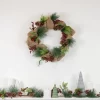 Northlight 4.5' X 5.5" Unlit Snow Dusted Pine Cones, Berries, And Long Pine Needles Artificial Christmas Garland -Christmas Decorations Store GUEST f0135d0c a5b7 4215 9fde d4466638c2cf