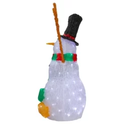 Northlight Lighted Commercial Grade Acrylic Snowman Outdoor Christmas Decoration - 23" -Christmas Decorations Store GUEST f01a08c7 715a 4afe aa41 fbc4195fd553
