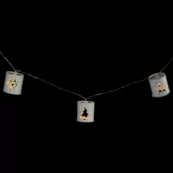 Northlight 10 B/O LED Warm White Metal Lantern Christmas Lights - 6.25' Clear Wire -Christmas Decorations Store GUEST f12e7695 a691 4970 adb5 4ed63c683bab