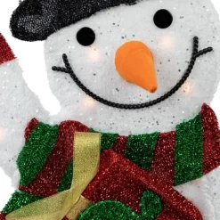 Northlight Lighted Waving Snowman Outdoor Christmas Decoration - 32" - Clear Lights 11 Northlight Lighted Waving Snowman Outdoor Christmas Decoration - 32" - Clear Lights -Christmas Decorations Store GUEST f25dfe0c 9135 48ac bf99 0db027c58a25