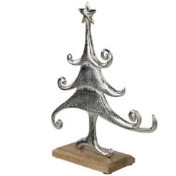 Northlight Swirling Metal Tree Christmas Decoration - 13.5" -Christmas Decorations Store GUEST f26897a7 2beb 4b43 a342 6b829a6beabe