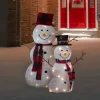 Northlight Lighted Tinsel Snowmen Family Christmas Yard Decorations - Clear Lights - Set Of 2 1 Northlight Lighted Tinsel Snowmen Family Christmas Yard Decorations - Clear Lights - Set Of 2 -Christmas Decorations Store GUEST f291398e a0ae 4652 af12 2ed4b0a4b137