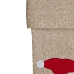 Northlight 19" Burlap Skiing Santa With Poles And Snowflakes Christmas Stocking -Christmas Decorations Store GUEST f3be9d5d aca2 43e4 b95d 1e9ce3aa67b3