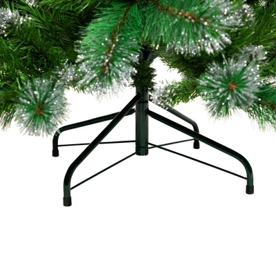 Northlight Two-Tone Spruce Pine Glitter Tip Medium Artificial Christmas Tree - 6' - Unlit 9 Northlight Two-Tone Spruce Pine Glitter Tip Medium Artificial Christmas Tree - 6' - Unlit - Image 7