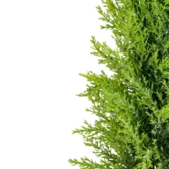 Northlight 1.4 FT Upswept Frosted Cedar Artificial Christmas Tree - Unlit