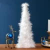 Northlight Layered Wispy Feather Cone Tree Christmas Decoration - 19.5" - Winter White -Christmas Decorations Store GUEST f8e32894 3cdf 440a bc5e 676292d4df22