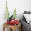 Northlight LED Lighted Pine Tree In Vintage Truck Christmas Decoration - 10" - Red -Christmas Decorations Store GUEST f932ae4d 2a6f 405b b3c6 84588e979f17