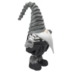 Northlight Bouncy Gnome Figure Christmas Decoration - 18" - Gray And White -Christmas Decorations Store GUEST f9d4ad89 33f3 4ba3 8a8f 6a0978e41704