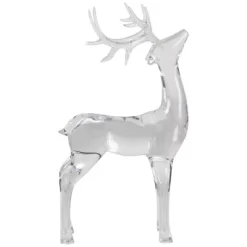 Northlight Standing Acrylic Deer Christmas Decoration - 15" -Christmas Decorations Store GUEST fa474d12 370c 4e86 86bf ff518c7a96b7