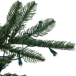 Northlight Real Touch™️ Pre-Lit Pencil Nordmann Fir Artificial Christmas Tree - 6.5' - Warm Clear LED Lights -Christmas Decorations Store GUEST fe619e69 1844 457b bf65 1314e103d682